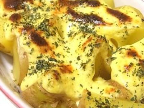 簡単おつまみ♪新じゃがのトースター焼き